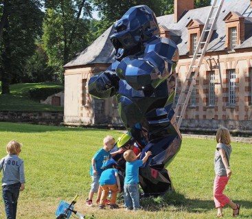 Gorille résine noire (Wild Kong)